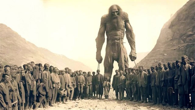 Picture 3 of Kandahar incident: Nearly 4 meter tall giant was destroyed by US special forces in the Middle East?