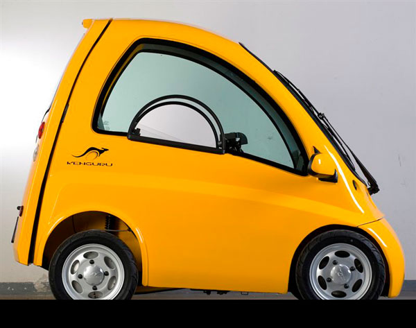 Picture 1 of Kenguru – a vehicle designed for people with disabilities, with only one door but extremely convenient for wheelchair users.