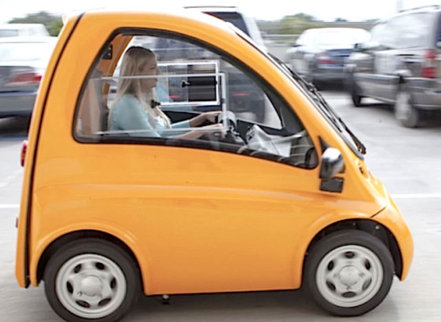Picture 7 of Kenguru – a vehicle designed for people with disabilities, with only one door but extremely convenient for wheelchair users.