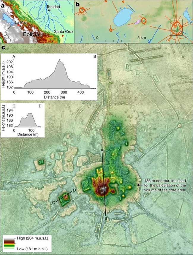 Picture 1 of Laser scanning, shocked because the pyramid grows in the middle of the 1,500-year-old city in the heart of the Amazon