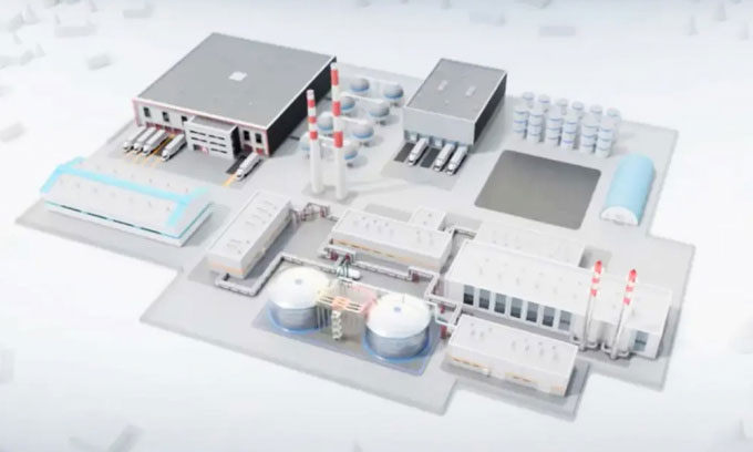 Launch of the world's first giant molten salt 'battery' Picture 1