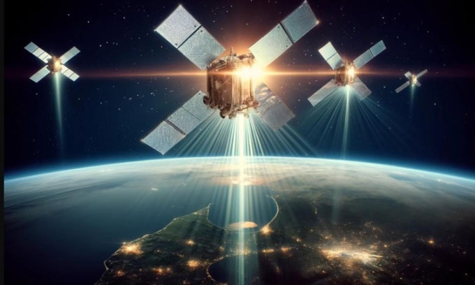 Picture 1 of Launching mirror clusters helps increase solar power production on Earth