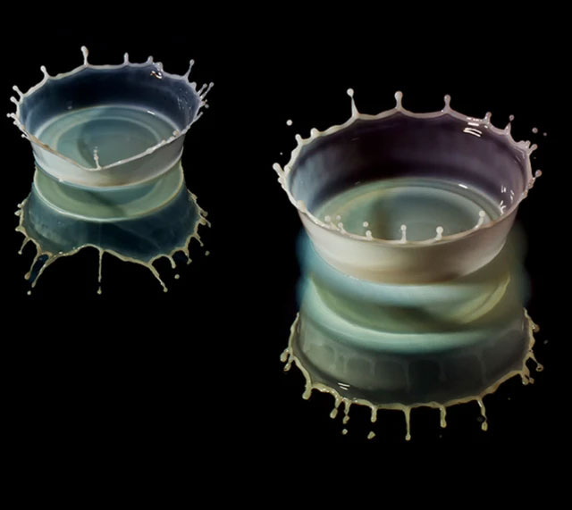 Picture 16 of Looking at these stunning photos of water droplets, it's like viewing sculptures.