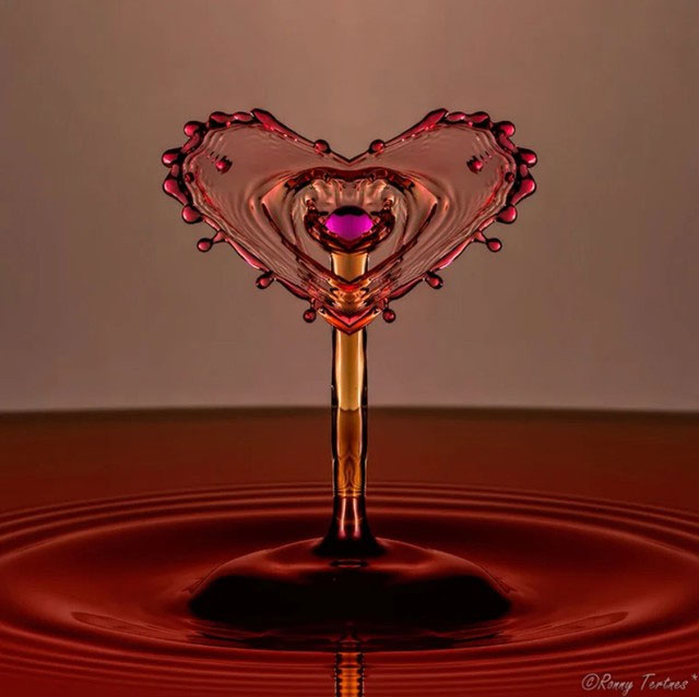 Picture 6 of Looking at these stunning photos of water droplets, it's like viewing sculptures.