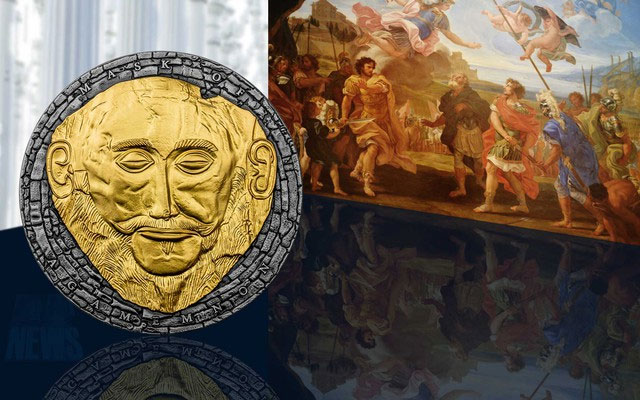 Picture 5 of Mask of Agamemnon - The golden death mask once believed to be evidence of the Trojan War