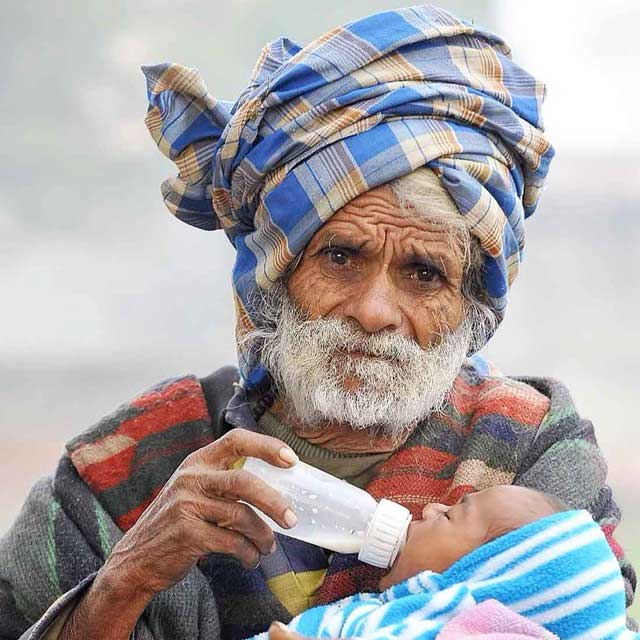 Picture 1 of Maybe you don't know: Men nearly 100 years old can still have children!