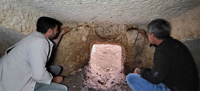 Mysterious 2,000 year old tomb on the side of the road, guarded by a pair of 'divine cows' Picture 1