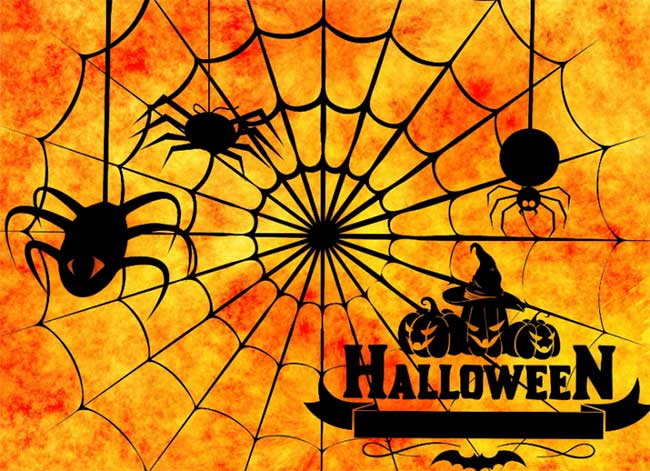 Picture 10 of Mysterious and scary symbols on the mystical Halloween day