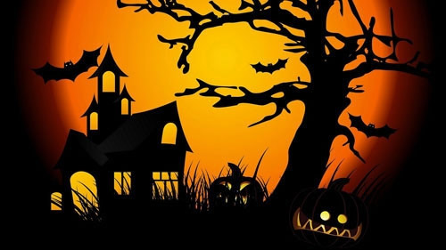 Picture 9 of Mysterious and scary symbols on the mystical Halloween day