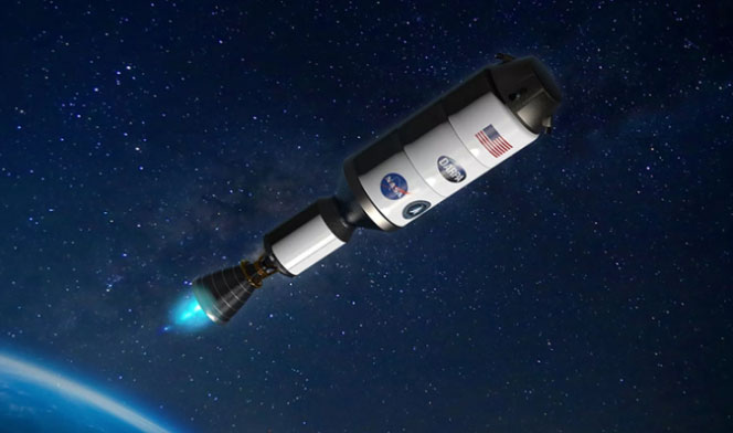 Picture 2 of NASA develops nuclear-thermal rocket to take humans to Mars in 45 days
