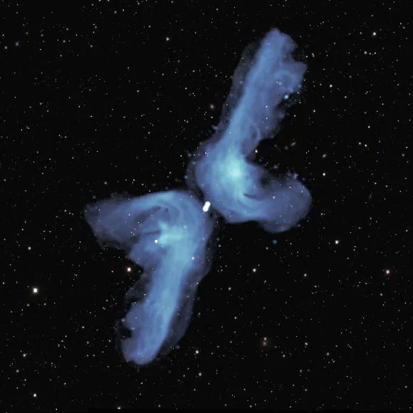 Picture 4 of NASA discovers cross-like structure in the middle of the galaxy