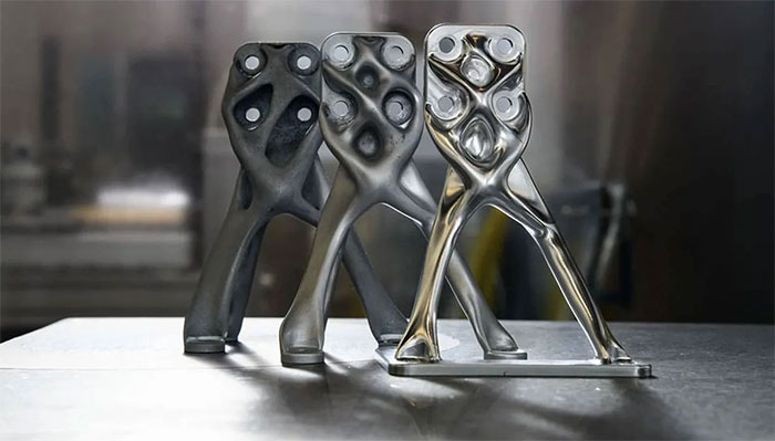 Picture 1 of NASA engineer surprised by 'alien' shape of AI-made spacecraft components