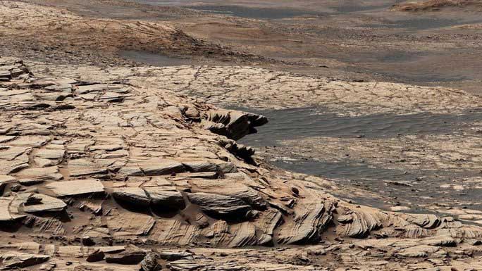 Picture 1 of NASA robot captures 'living ocean' on Mars