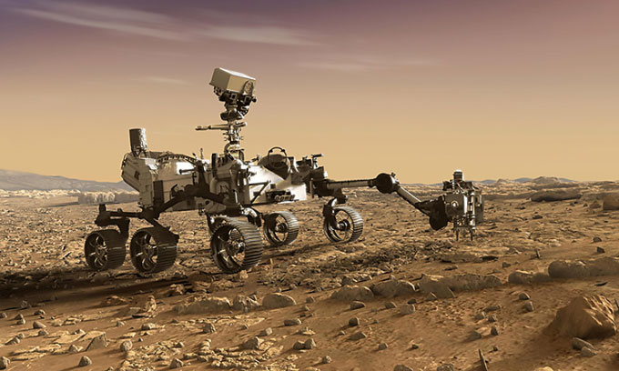 Picture 1 of NASA robot discovers 'organic treasure' on Mars
