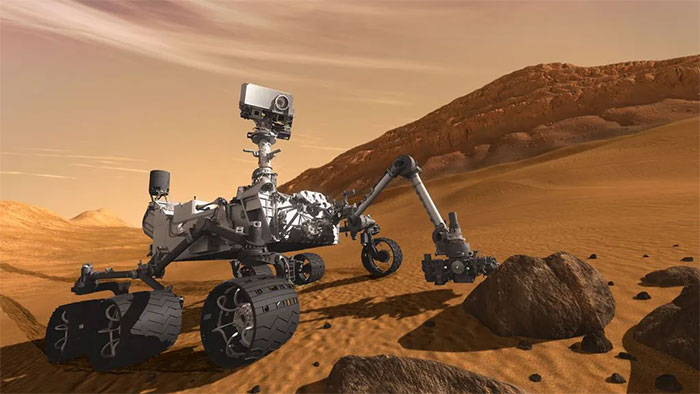 Picture 1 of NASA robot enters the alien 'river of life'