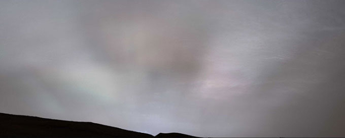 Picture 1 of NASA Robot Takes First Photo of Sunbeam on Mars