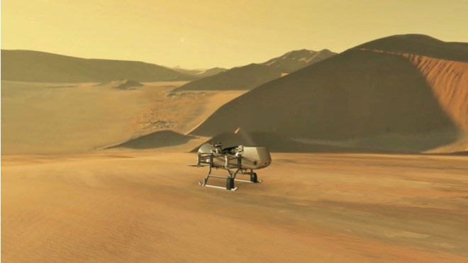 Picture 1 of NASA selects partners to explore Saturn's moon Titan