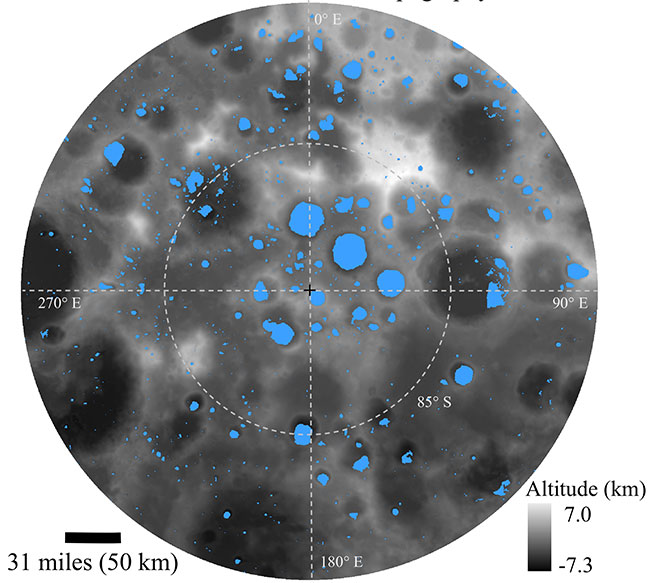 Picture 1 of NASA spacecraft makes major discovery in 'permanent darkness'