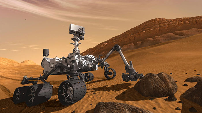 Picture 1 of 'New achievement' of robot Curiosity: 2 scenarios about life on Mars!