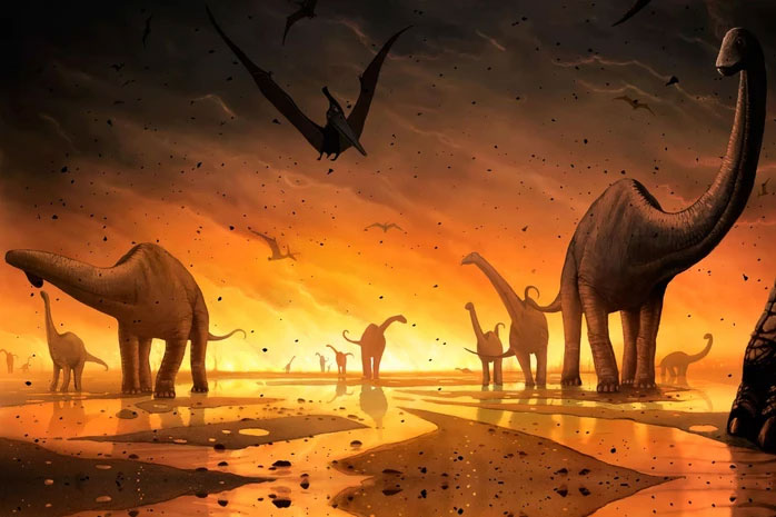 Picture 1 of New research says: Not a meteorite, this is the terrible thing that destroyed the dinosaurs