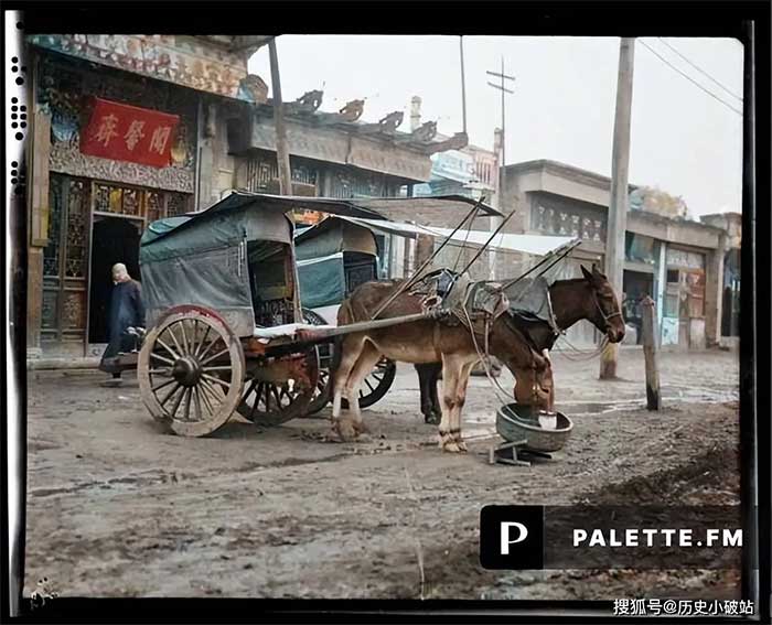 Picture 10 of Old photos of the Qing Dynasty: Close-up of the 'supercar' of rich aristocrats, a symbol of status and family at that time