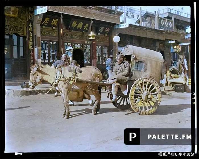 Picture 7 of Old photos of the Qing Dynasty: Close-up of the 'supercar' of rich aristocrats, a symbol of status and family at that time