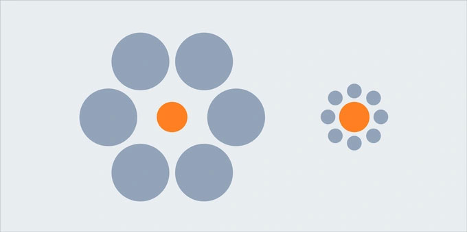 Picture 1 of Optical illusions that make you 'know but still get fooled'