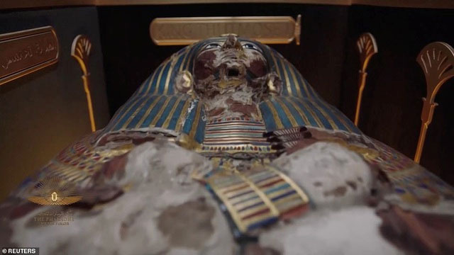 Picture 16 of Overwhelmed by the 'parade' of the 3,000-year-old mummy of the Egyptian royal family