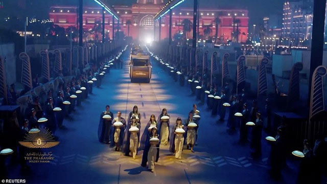 Picture 5 of Overwhelmed by the 'parade' of the 3,000-year-old mummy of the Egyptian royal family