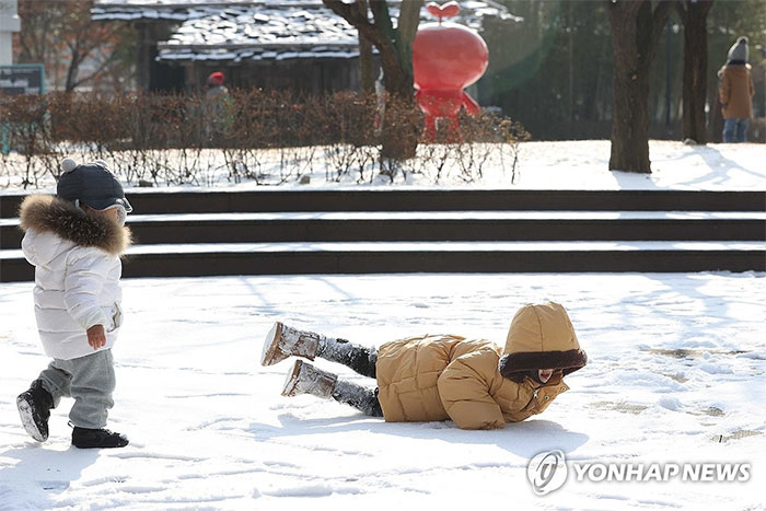 Photo series: Korea froze in the Arctic cold wave, white snow and ice covered many cities Picture 6
