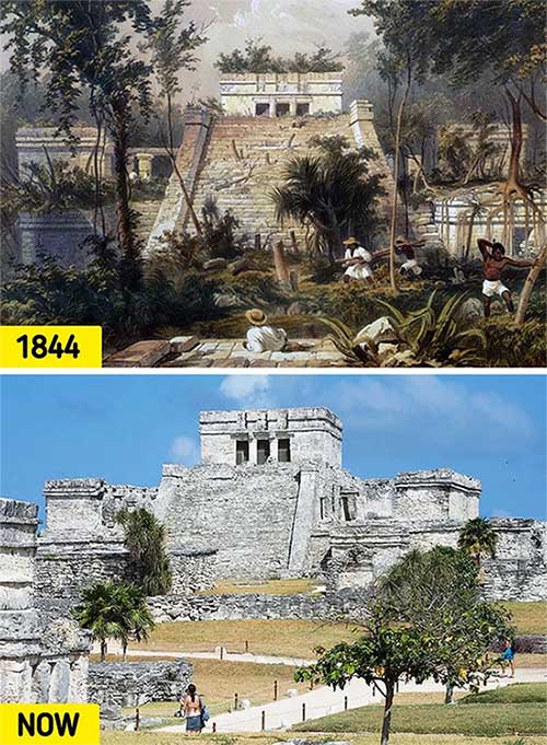 Picture 5 of Photo series 'then and now' proves the unparalleled power of time that makes the world change rapidly