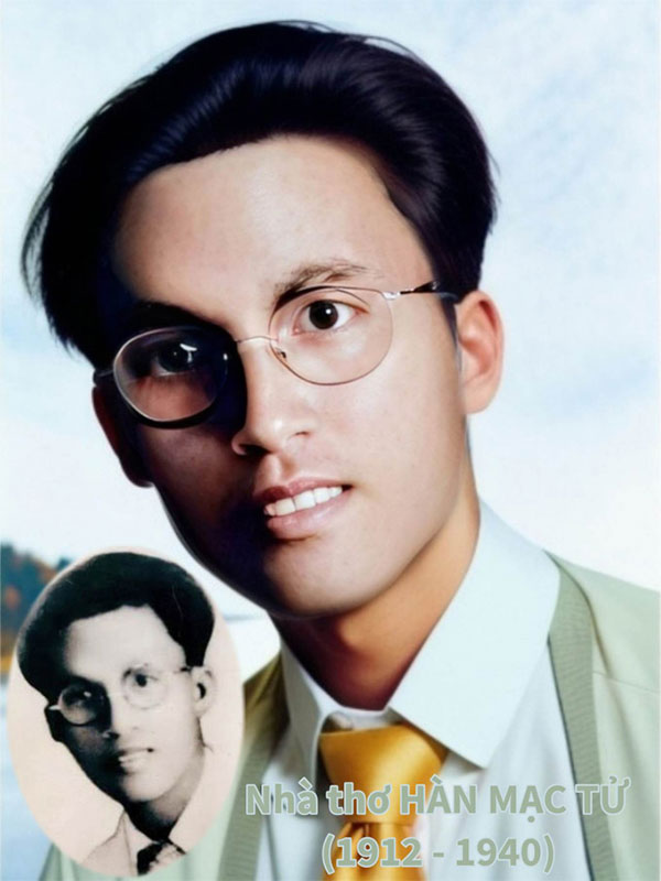 Picture 6 of Portrait of famous poet restored by AI