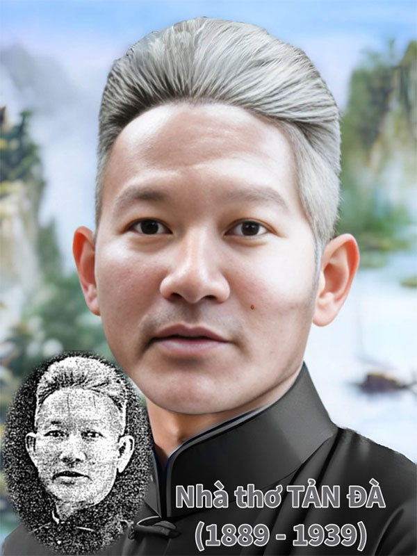 Picture 7 of Portrait of famous poet restored by AI