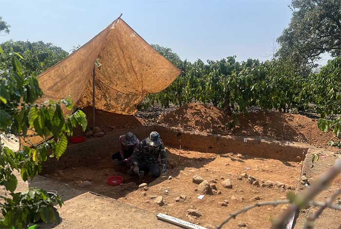 Picture 1 of Prehistoric vestiges discovered in Dak Nong through archaeological excavations
