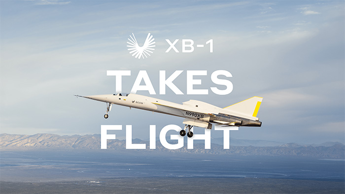 Picture 1 of Prototype of 2,100km/h supersonic passenger plane test flies