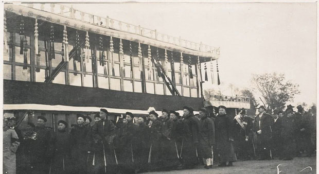 Picture 5 of Rare photo at Empress Dowager Cixi's funeral: The most luxurious, the endless procession of farewells