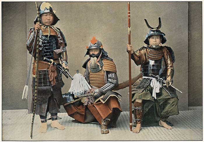 Picture 1 of Rare photos capture portraits of Japanese samurai warriors nearly 200 years ago