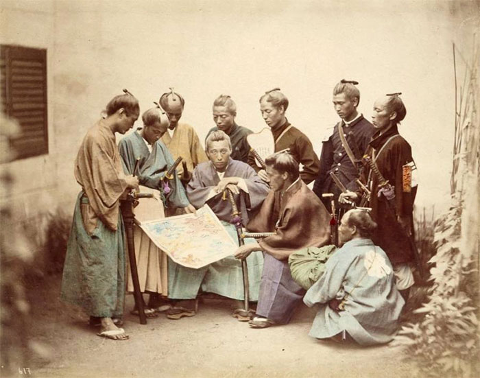 Picture 7 of Rare photos capture portraits of Japanese samurai warriors nearly 200 years ago
