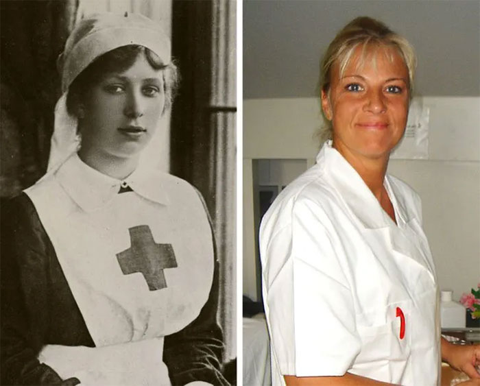 Picture 8 of Rare photos then and now show how industries around the world have changed over the past 100 years