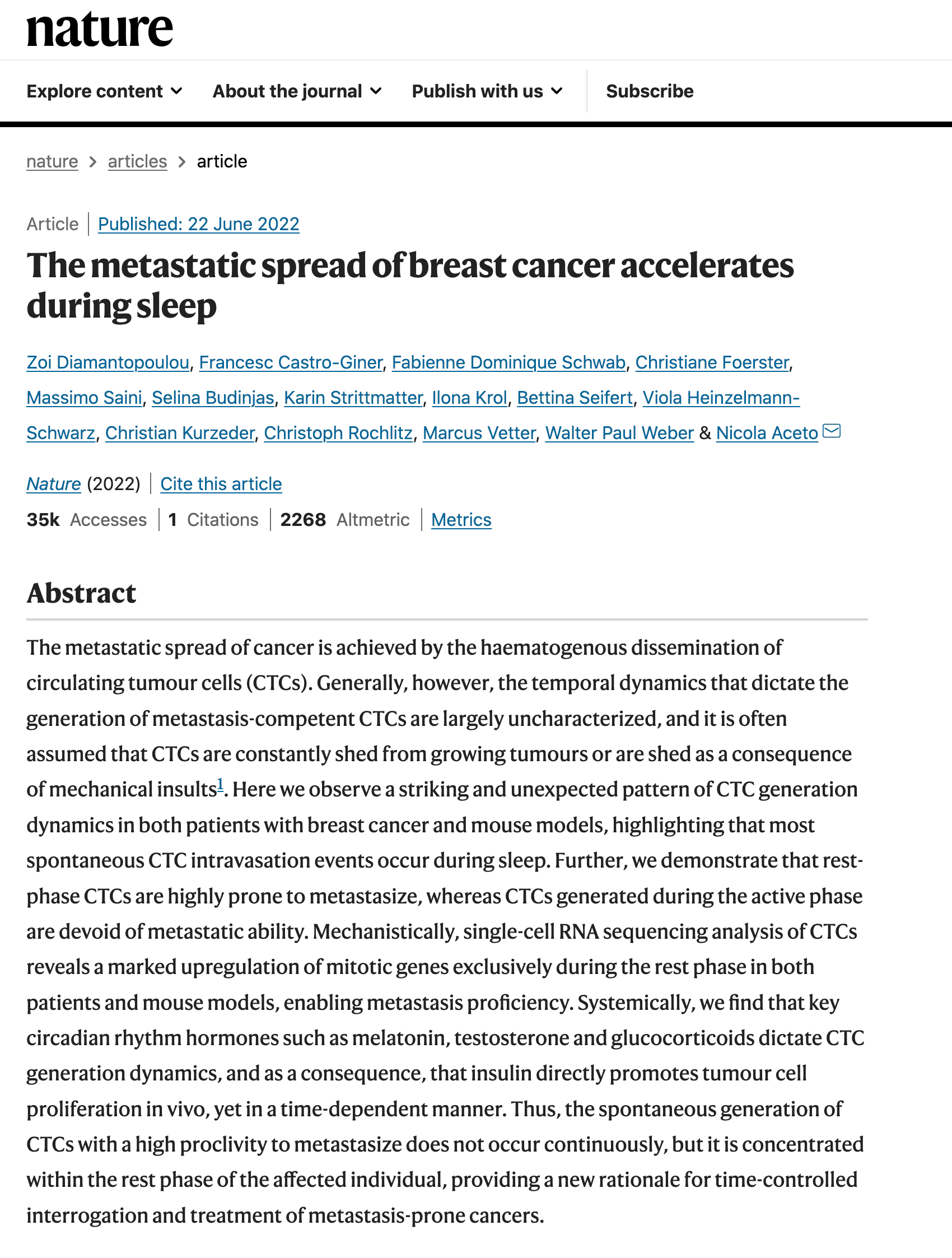 Research: Breast cancer cells mainly spread quickly when the patient sleeps Picture 2