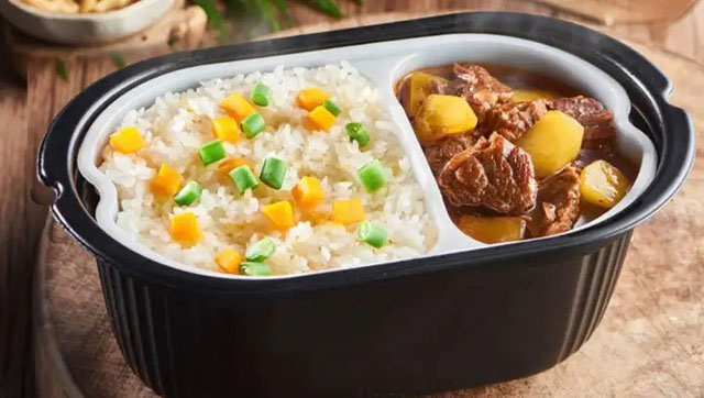 Picture 2 of Rice cooks on its own - actually what you're eating isn't real rice!
