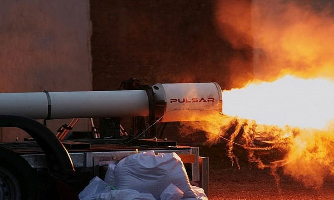 Picture 1 of Rocket engine runs on plastic waste