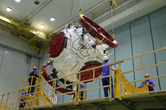Russia launches 'dock' to the International Space Station Picture 1
