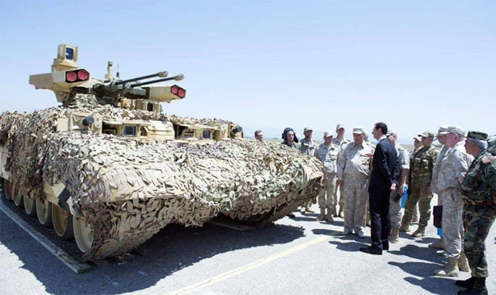 Picture 3 of Russian 'Terminator' Armor - BMPT-72 Terminator-2: Game-changing weapon