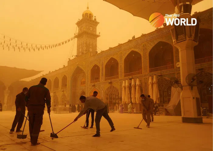 Picture 1 of Sandstorms pose a serious threat to human health