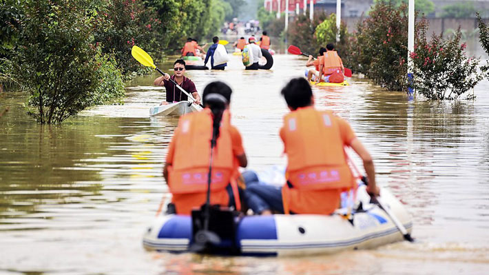 Picture 4 of Scary images of the 'cataclysm' in Southern China