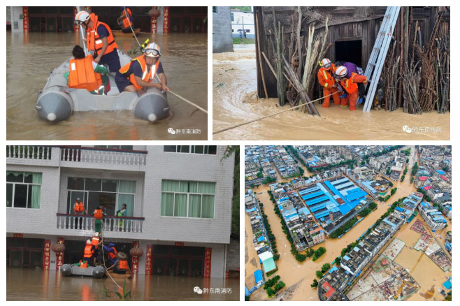 Picture 7 of Scary images of the 'cataclysm' in Southern China