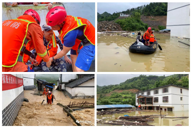 Picture 8 of Scary images of the 'cataclysm' in Southern China