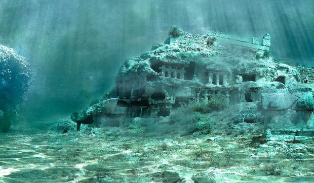 See the ruins of the city of Thonis-Heracleion - Where Egypt's legend lurks under the ocean Picture 1
