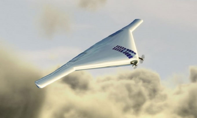 Picture 1 of Self-inflating plane could search for life on Venus
